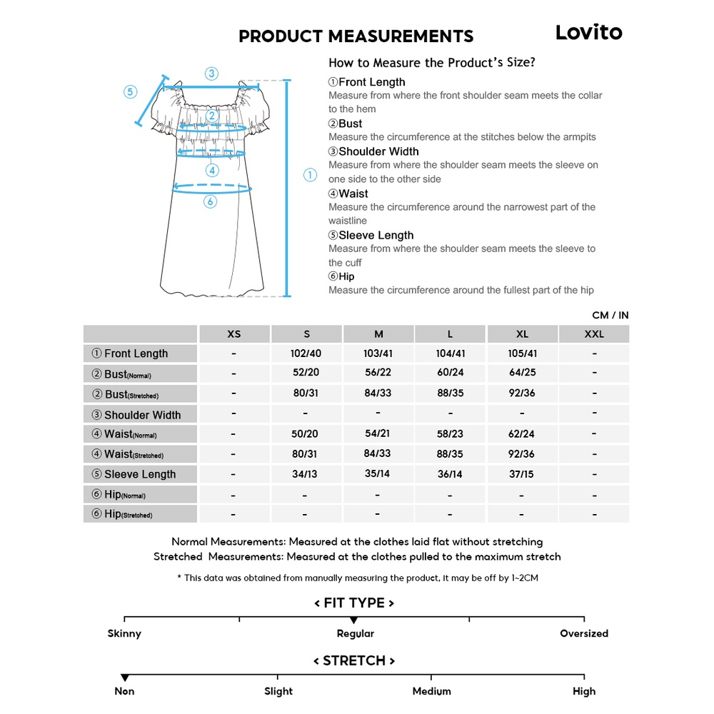 Lovito Váy midi chữ A có tay 3/4 thêu hoa phong cách Boho cho nữ LNE09090 (Nhiều Màu)