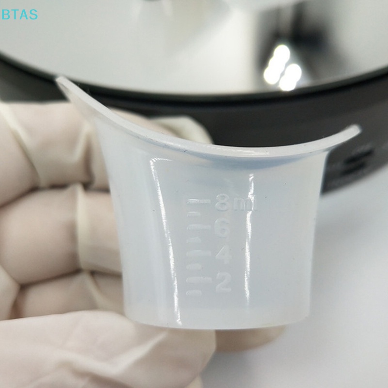 Cốc Rửa Mắt 8ML Bằng Silicon Mềm Có Thể Tái Sử Dụng Kèm Thang Đo
