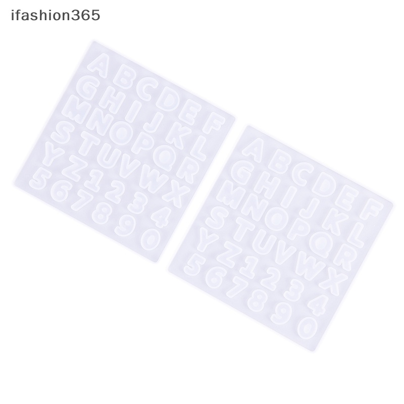 Khuôn Silicone Làm Nhựa Resin Hình Chữ Cái Và Số DIY Thời Trang ifashion365 Vn VN