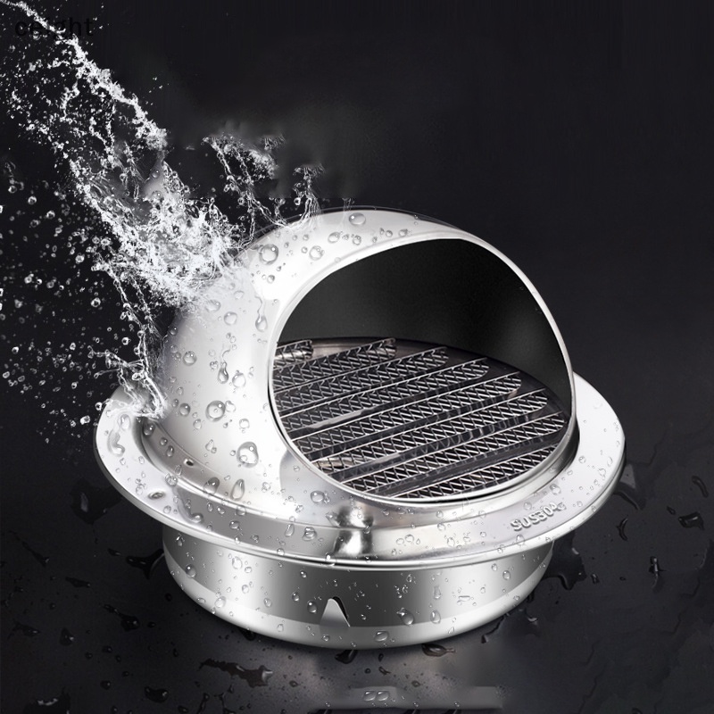 Nắp Đậy Lỗ Thông Gió Bằng Inox Hình Tròn Chuyên Dụng Cho Hệ Thống HVAC
