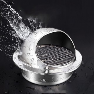 Nắp Đậy Lỗ Thông Gió Bằng Inox Hình Tròn Chuyên Dụng Cho Hệ Thống HVAC