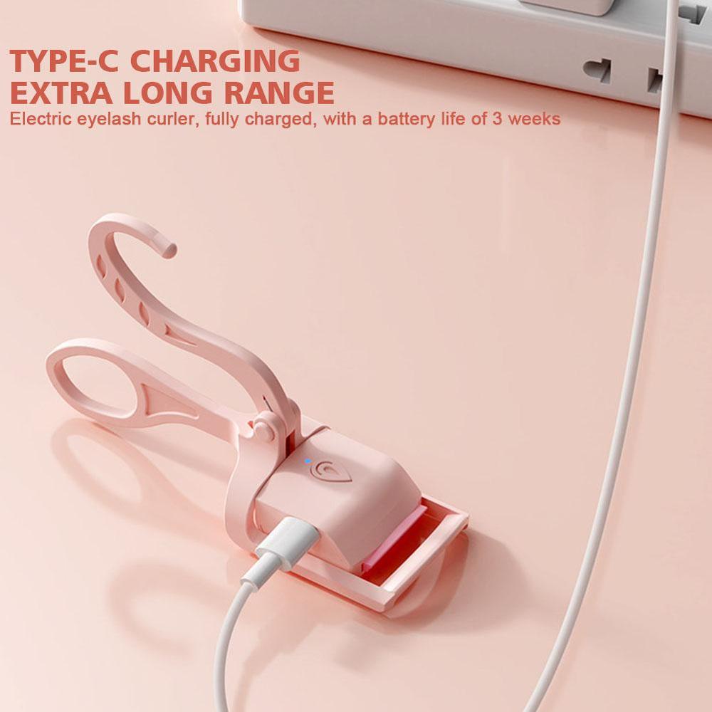 1 Dụng Cụ Uốn Cong Lông Mi Bằng Điện Cổng USB