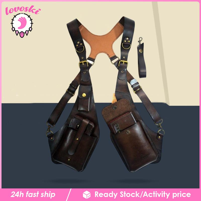 Túi Đeo Vai [Lovoski] Ví Đeo Dưới Cánh Tay Phong Cách Steampunk Cho Xe Đạp / Mô Tô