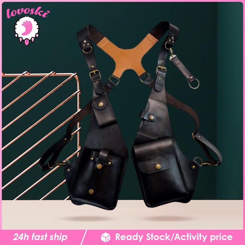 Túi Đeo Vai [Lovoski] Ví Đeo Dưới Cánh Tay Phong Cách Steampunk Cho Xe Đạp / Mô Tô