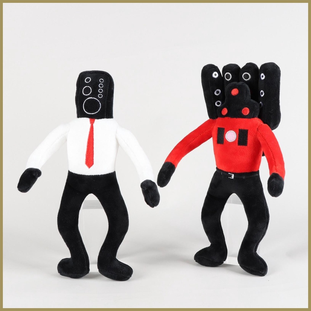 Toiletman Nhồi Bông 25cm UTUBE Skibidi Toilet / Speakerman