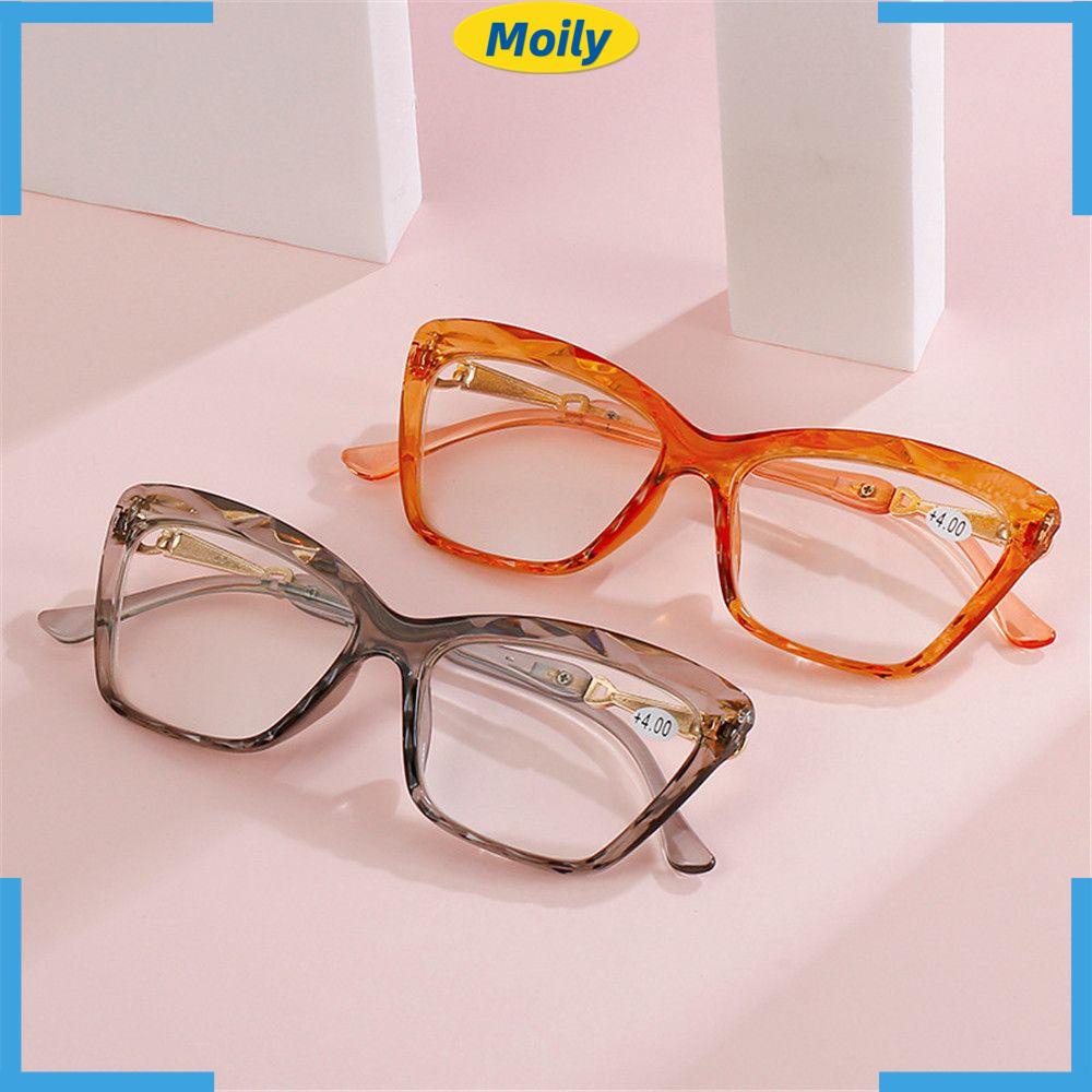 MOILYVN Kính Đọc Sách Gọng Siêu Nhẹ Phong Cách Vintage Thời Trang