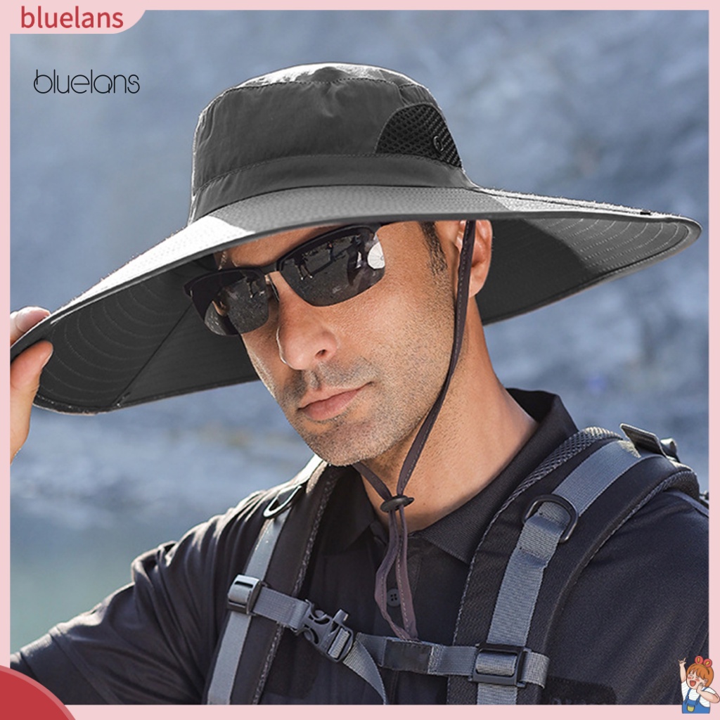 Mũ Lưỡi Trai Bằng Polyester Siêu Mềm Thoáng Khí Nhanh Khô Chống Tia UV Có Dây Rút Tùy Chỉnh Cho Nam