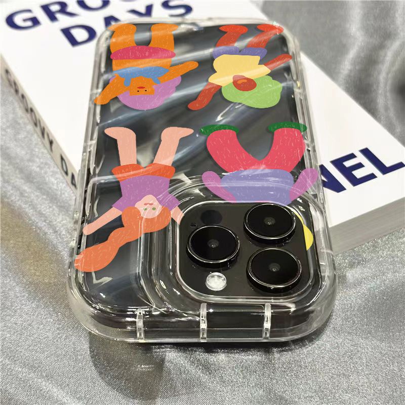 Ốp Điện Thoại Mềm Trong Suốt 117 Màu Tùy Chọn Cho iPhone14promax1312 / / xr People 8 RMNC