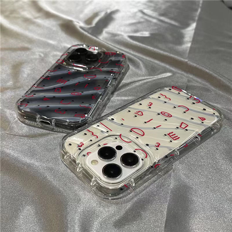 Ốp Điện Thoại Mềm Trong Suốt In Hình Khuôn Mặt Dễ Thương Cho Iphone 13127plus 11 / 14Promax 8 xr