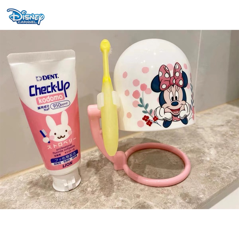 Disney Cốc Súc Miệng Hình Chuột mickey minnie Vịt donald stitch Quái Vật goofy Dùng Khi Đi Du Lịch