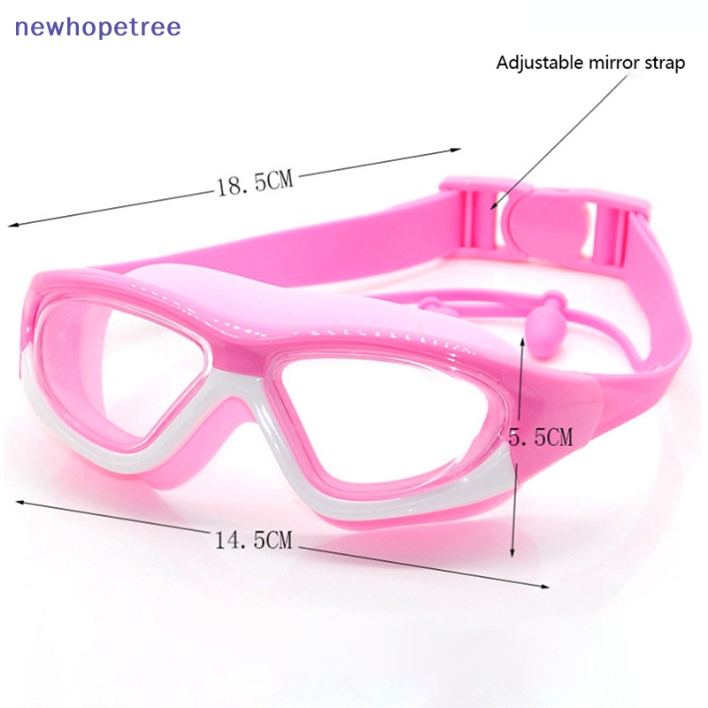 Kính Bơi Chống Tia UV Tầm Nhìn Rộng 3-14Y Cho Bé