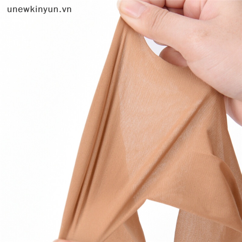 Set 10 Đôi Tất Lụa Xuyên Thấu Phối Ren Dài Đến Đầu Gối Gợi Cảm