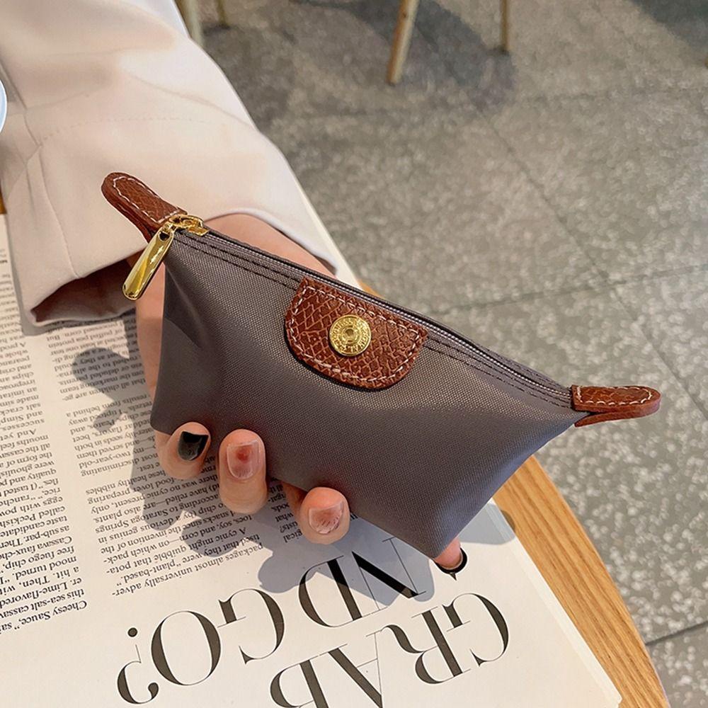 Túi Đựng Tiền Xu / Mỹ Phẩm / Thẻ Mini Bằng Chất Liệu Nylon Kiểu Dáng Tiện Dụng