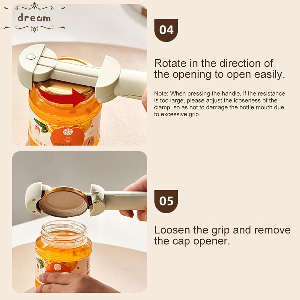 【DREAMLIFE】Bottle Opener Lightweight Multifunctional Retractable Stainless Steel 96g