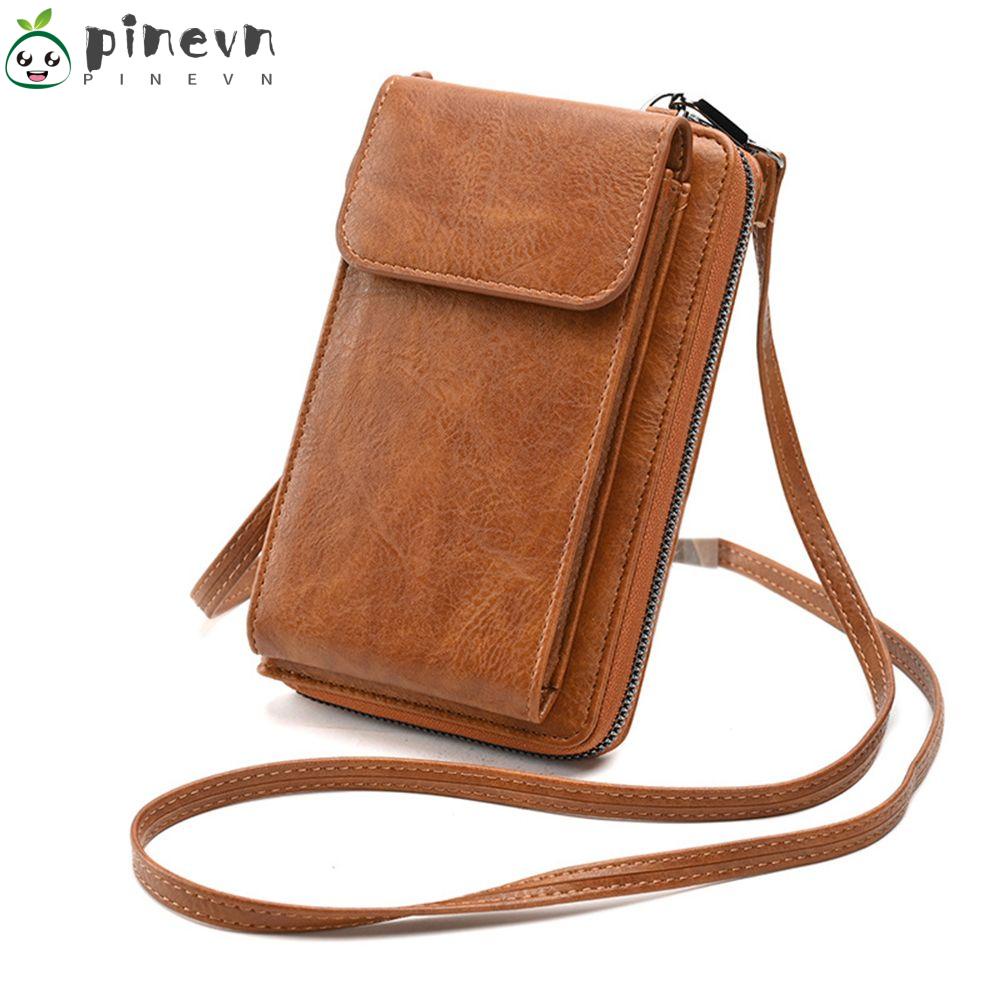 PINEVN Túi Đeo Chéo Mini Đựng Điện Thoại Thời Trang Dành Cho Nữ