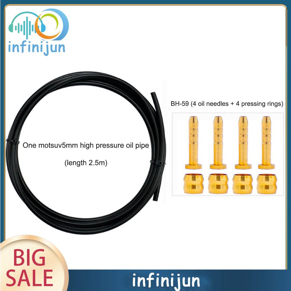 Ống Nối BH59 Màu Đen Cho Phanh Thủy Lực Xe Đạp Leo Núi