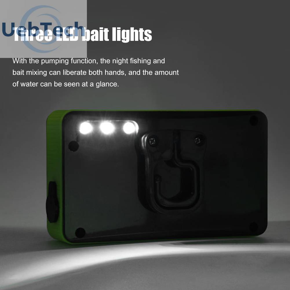 Máy Bơm Oxy Cho Bể Cá Có Đèn LED