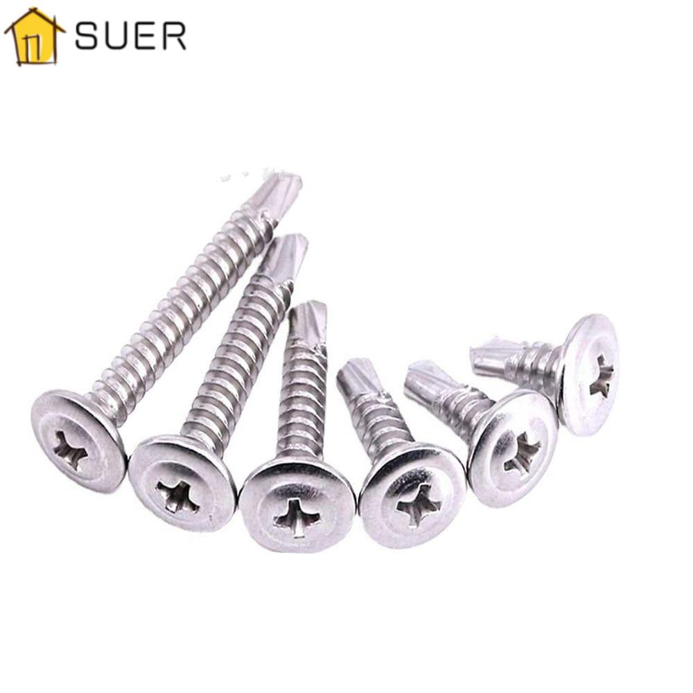 Bộ 200 Đinh Vít Đầu Chữ Thập Bằng Thép Không Gỉ Dùng Sửa Chữa Đồ Gỗ