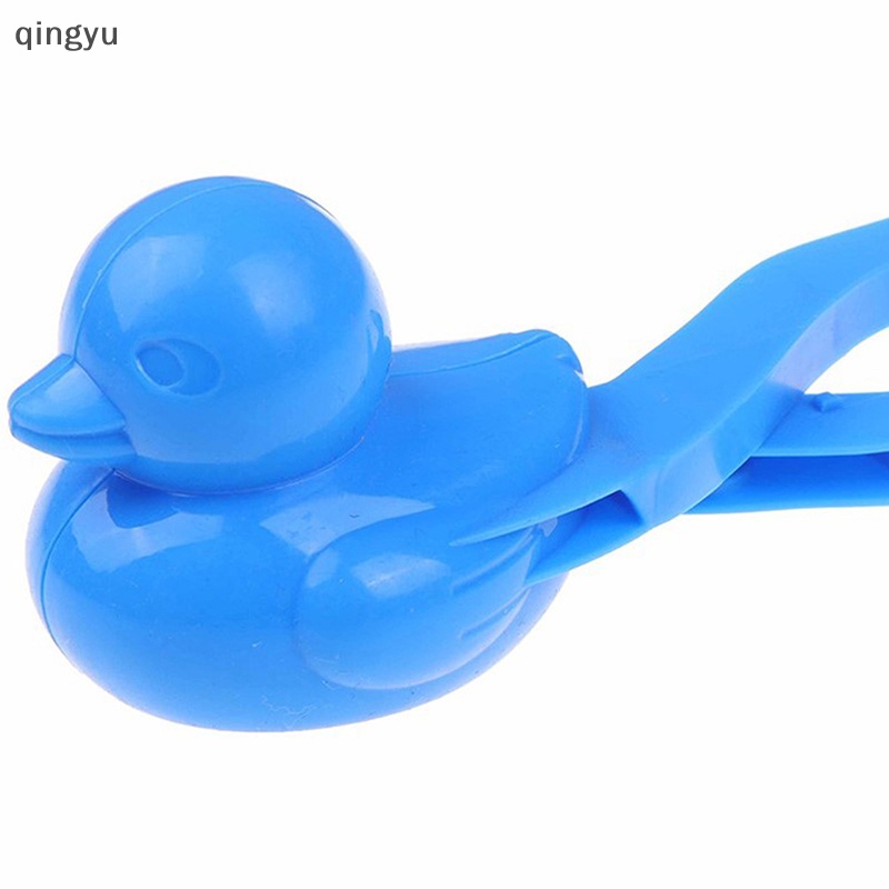 1 Dụng Cụ Kẹp Quả Cầu Tuyết Hình Vịt Vui Nhộn Cho Bé