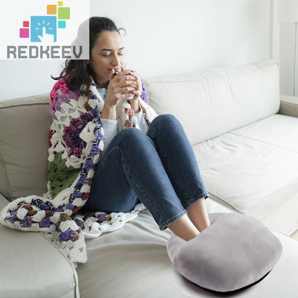 Đệm Sưởi Ấm Chân Bằng Điện Có Thể Điều Chỉnh Nhiệt Độ Tiện Dụng Cho Văn Phòng