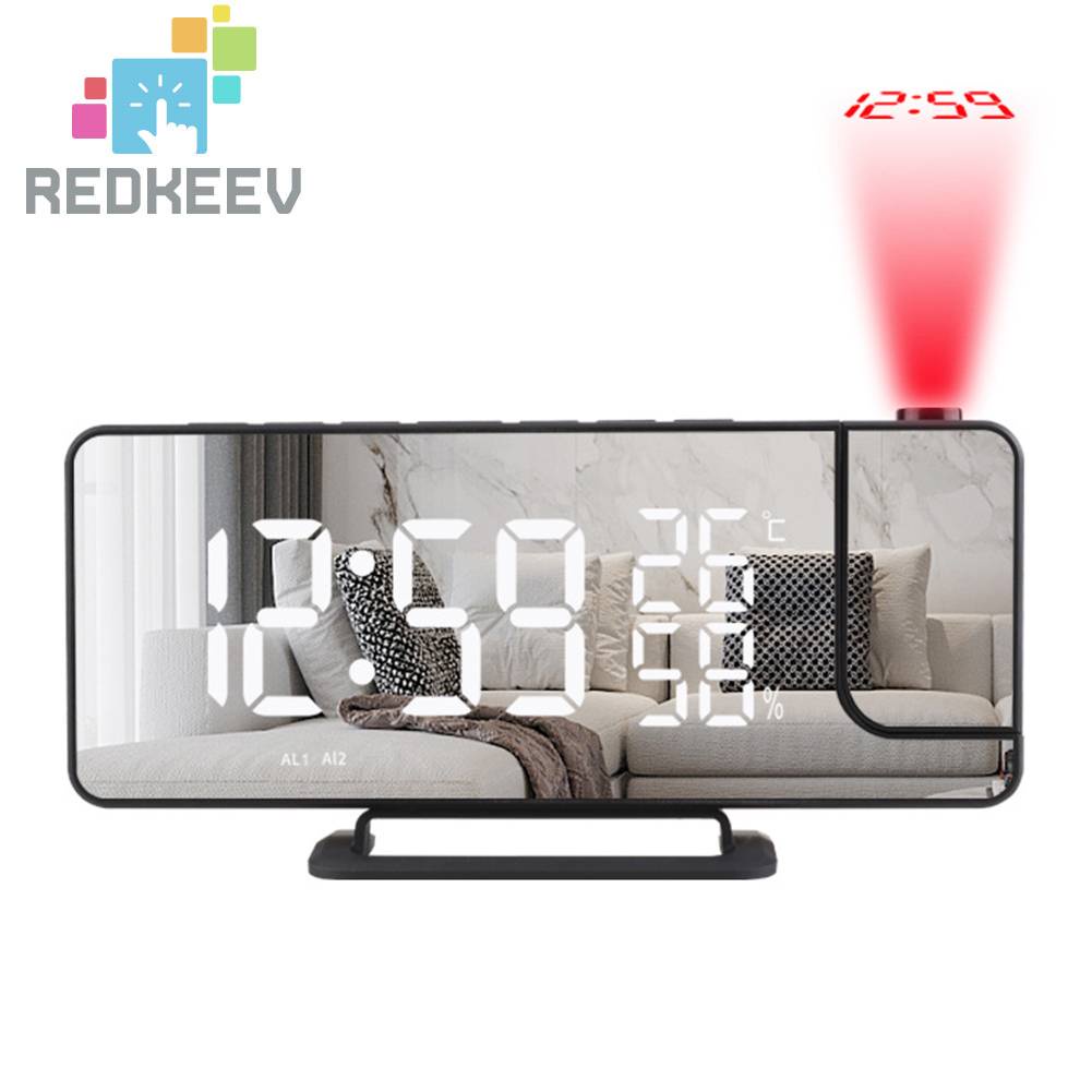 Đồng Hồ Báo Thức Tích Hợp Đài FM Radio Để Bàn Tiện Dụng Cho Phòng Ngủ