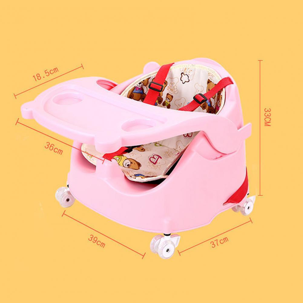 Ghế ăn dặm, Ghế Ăn Cho Bé Di Động, Dễ dàng điều chỉnh Baby&Toddler Dây an toàn Bàn ăn HDbabies