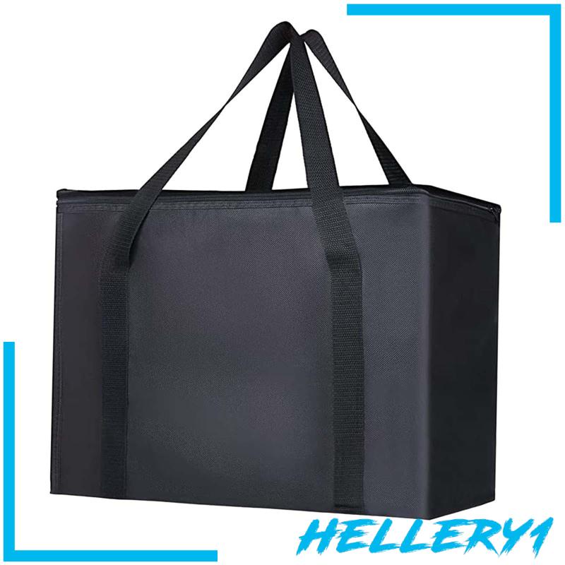 Túi Mua Sắm Cách Nhiệt Bằng Vải Không Dệt Có Khóa Kéo Di Động Đa Ứng Dụng