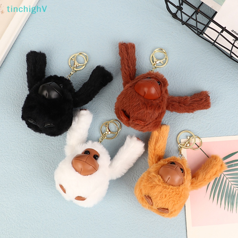 [TinchighV] 1 Móc Khóa Búp Bê Khỉ Nhồi Bông Tay Dài Dễ Thương Sáng Tạo Làm Quà Tặng Mới]