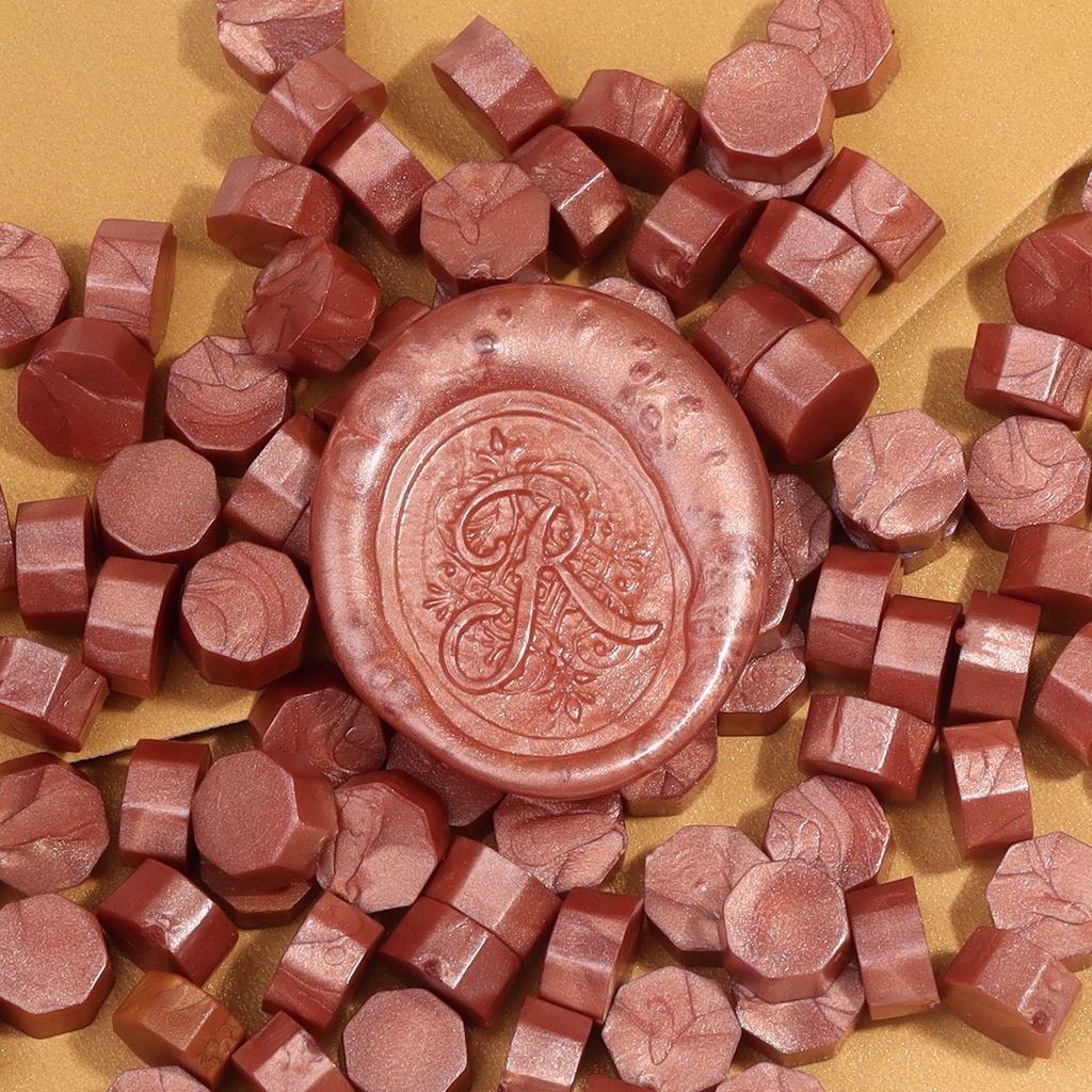 26 chữ cái AZ Vintage Wax Seal Thư Vintage Craft Seal Phong bì Wedding Card Clip