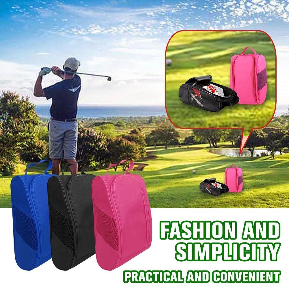 BORAG Túi Thông Gió Bằng Vải Oxford Đựng Giày Đánh Golf Chống Nước Cho Nữ