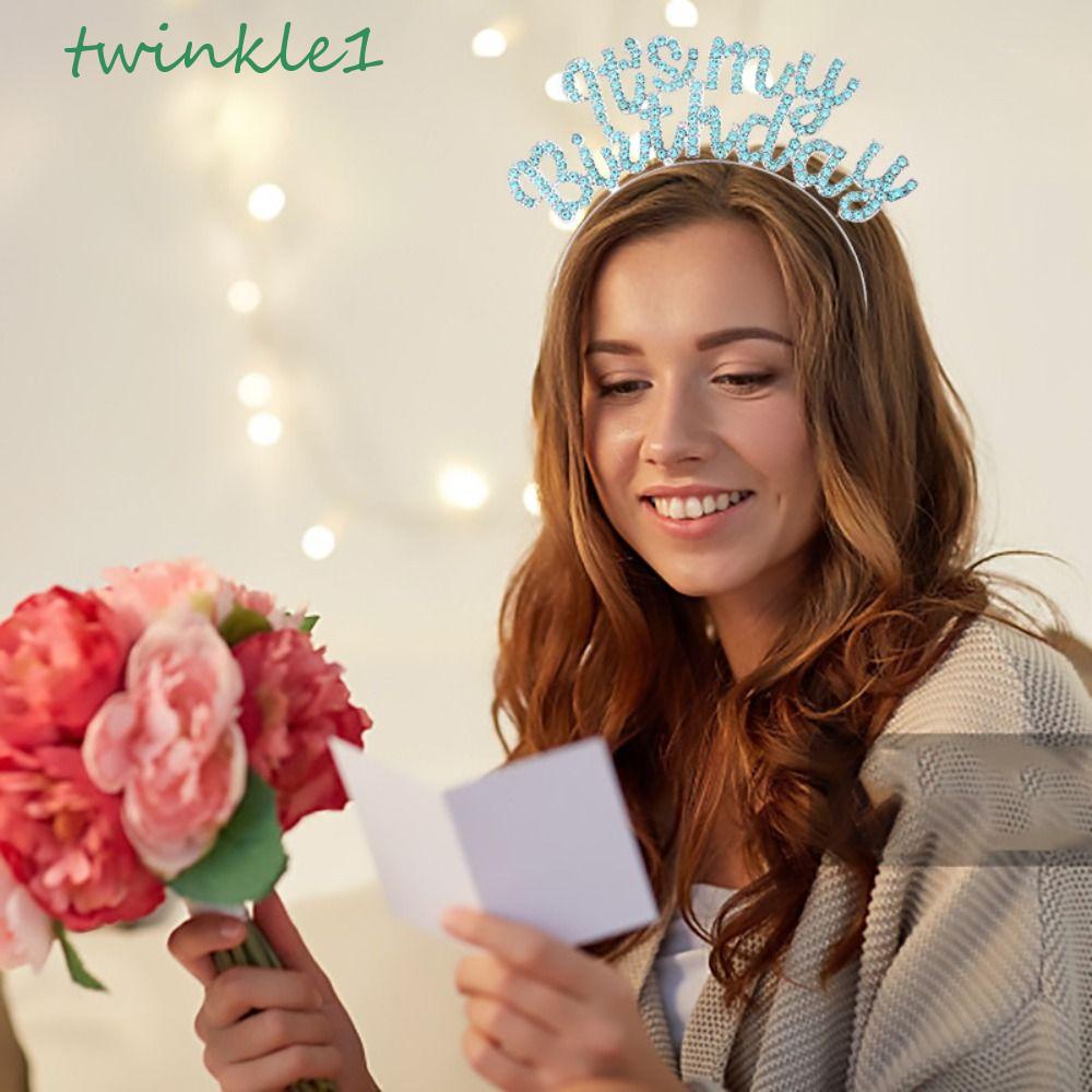 TWINKLE Cài Tóc Hình Nón Sinh Nhật Xinh Xắn Cho Nữ