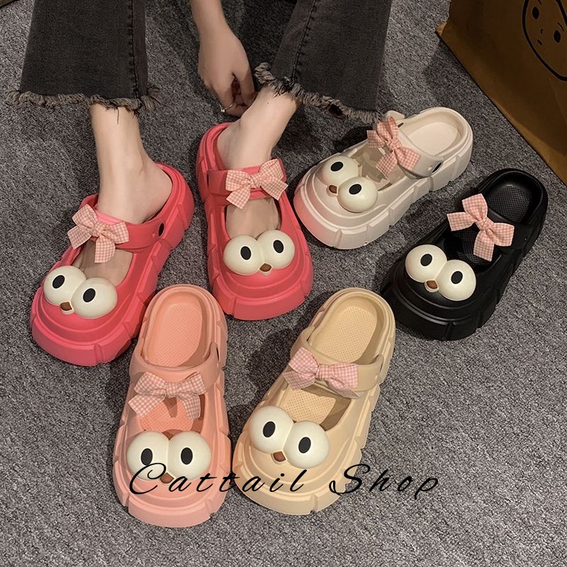 Cattail dép dép nữ dép bánh mì nữ dép bánh mì nữ Chống Trượt 063010