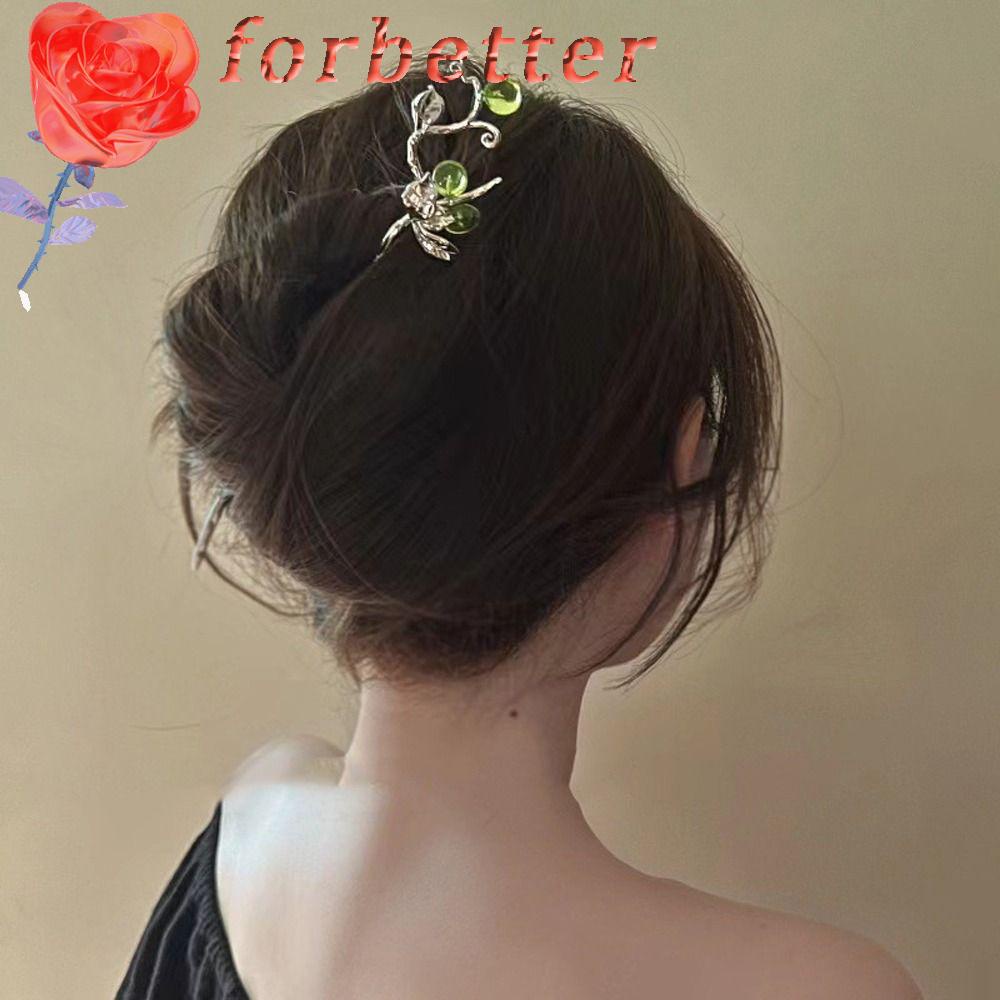 FORBETTER Trâm Cài Tóc Phong Cách Trung Hoa Cổ Điển Dễ Thương Dành Cho Nữ