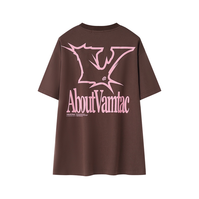 Áo Thun Ngắn Tay Dáng Rộng Thời Trang Mùa Hè Cho Nam Nữ