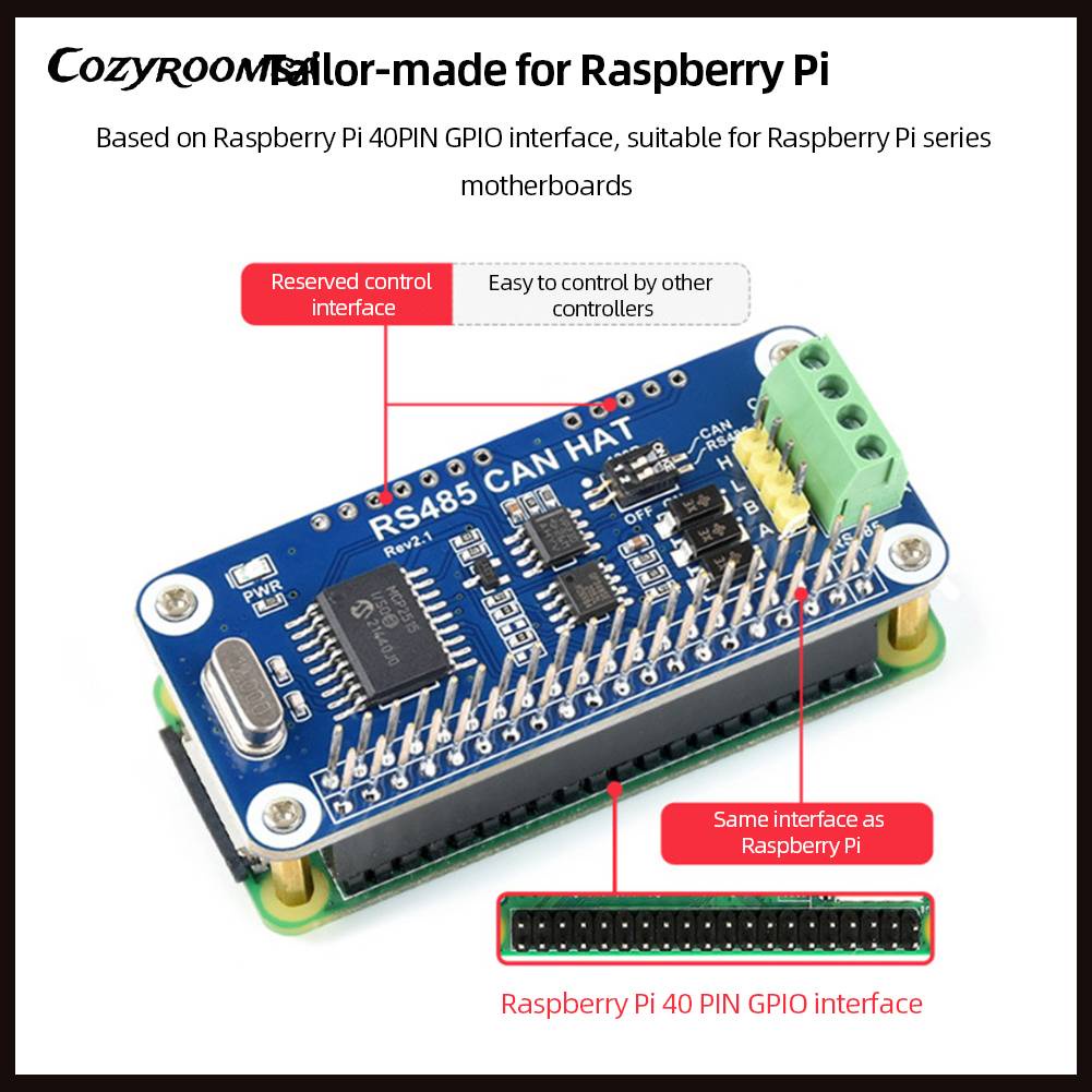 Bảng Mạch RS485 Có Thể Thay Thế Cho Raspberry Pi Series