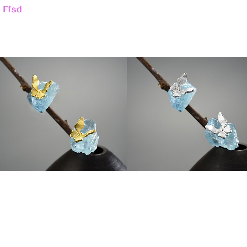 Khuyên Tai Hình Bướm Đính Đá Cho Nữ