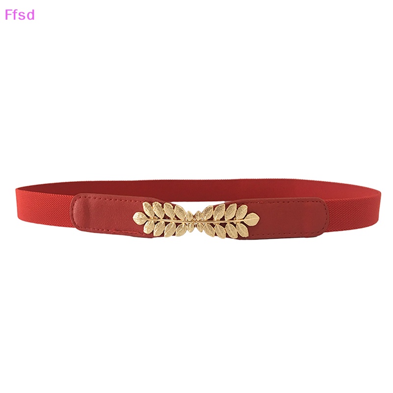 Thắt Lưng Mỏng Co Giãn Khóa Chữ N Thời Trang Cho Nữ