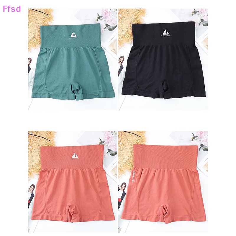 {Ffsd} Quần Short Legging Thể Thao Ba Mảnh Lưng Cao Không Đường May Tập Yoga Chạy Bộ * Bán Chạy Cho Nữ