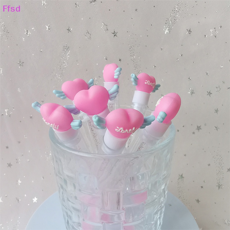 {Ffsd} 1 Cọ Chải Lông Mi Ống Lông Mày Trái Tim Thay Thế Chống Bụi Có Thể Tái Sử Dụng