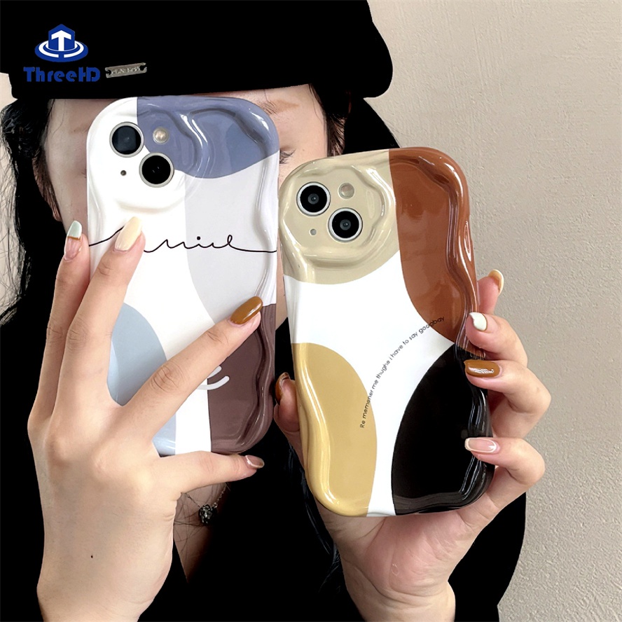 Ốp Điện Thoại Mềm Họa Tiết Đơn Giản Viền Cong Bảo Vệ Camera Cho iPhone 11 14 13 12 Pro Max SE2020 X Xr Xs Max 8 7 6 6s Plus