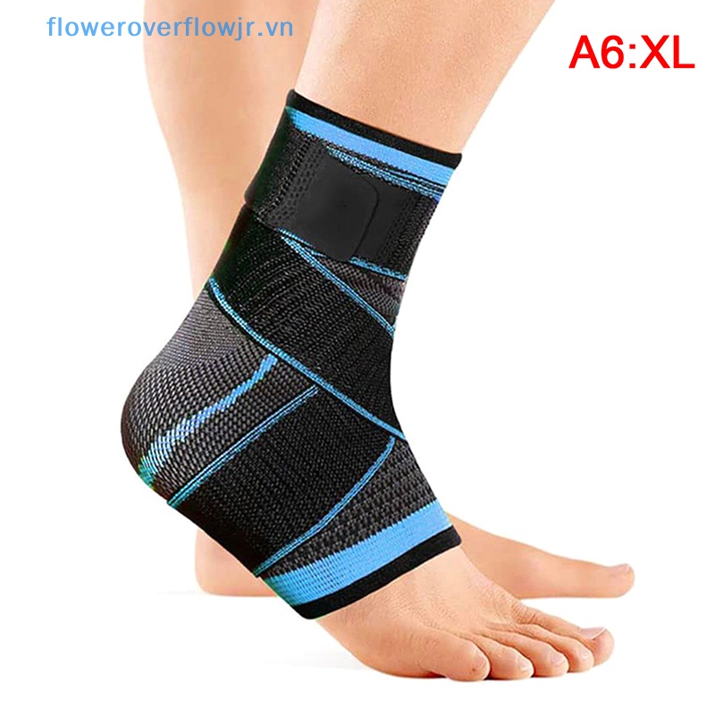 Fjr 1 Băng Đeo Mắt Cá Chân Thể Thao Bằng Nylon Dệt Kim Thoáng Khí Ngăn Bong Gân Có Thể Điều Chỉnh Bảo Vệ Mắt Cá Chân