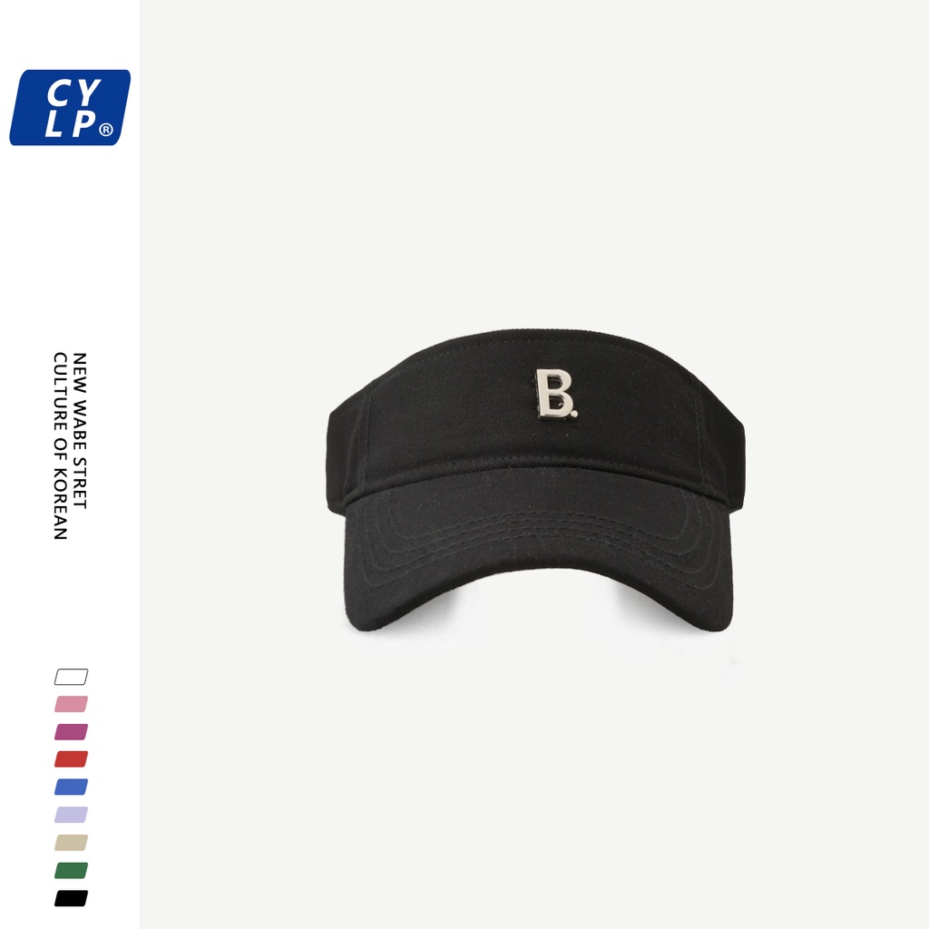 Mũ Lưỡi Trai Hở Chóp In Chữ B Thời Trang Mùa Hè Phong Cách Hàn Quốc Cho Nữ