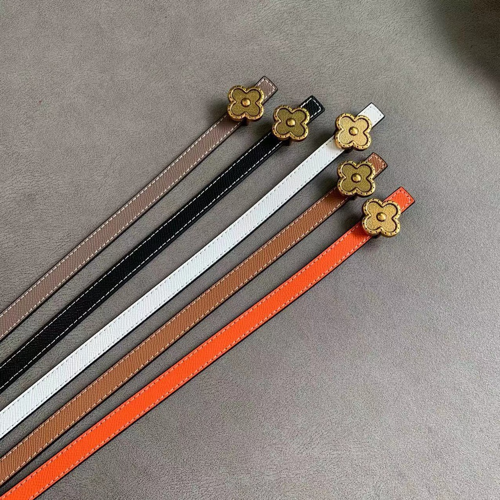 Hàng Có Sẵn! Thắt Lưng Da Bò Chất Lượng Cao Cho Nam Và Nữ