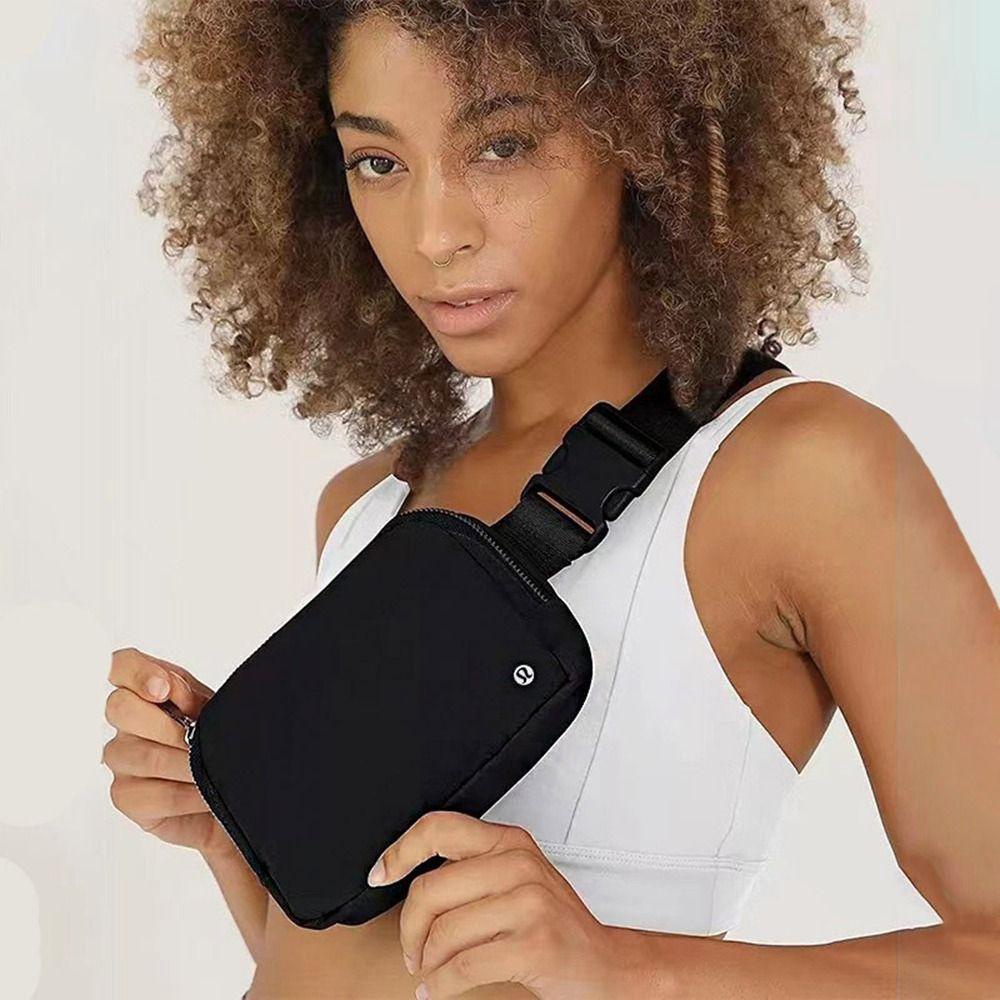 FALLFORBEAUTY Túi Đeo Thắt Lưng Bằng Vải Bạt Nylon Chống Nước Đa Năng Cho Nam