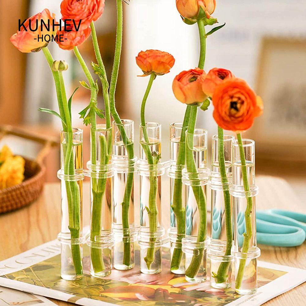 KUNHEV Bình Hoa Thủy Canh Thiết Kế Sáng Tạo Trang Trí Nhà Cửa