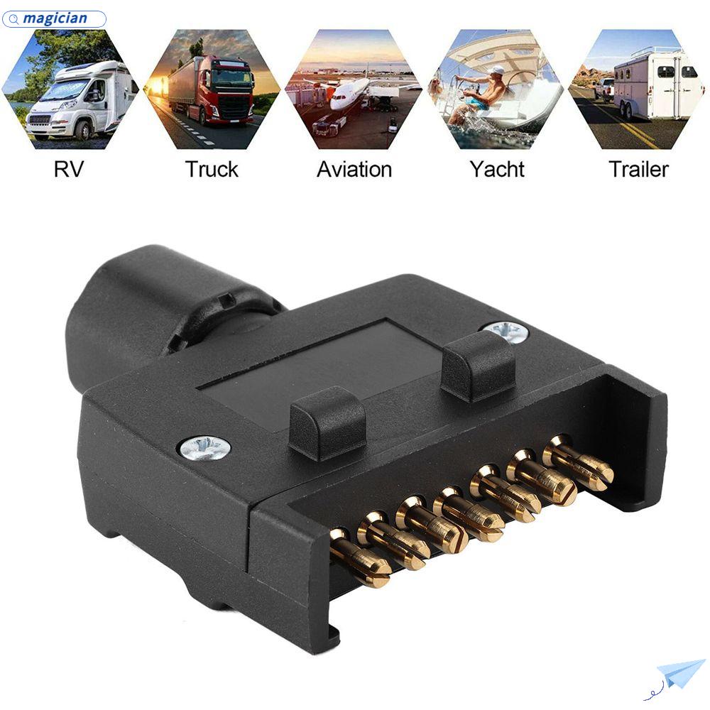 MAG Phích Cắm Kéo Dây 12V 7 Pin Cho Xe Kéo