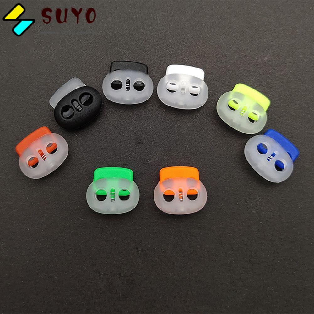 SUYO Set 10 Kẹp Nhựa Hai Lỗ Chất Lượng Cao Tiện Dụng Khi Chơi Thể Thao