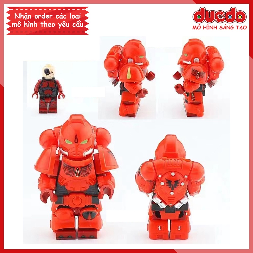 Minifigures chiến binh full giáp siêu đẹp - Đồ chơi Lắp ghép Xếp hình Mini 198 199