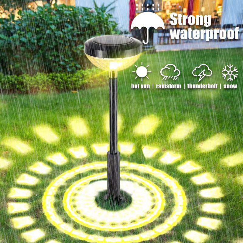 Đèn LED Trang Trí Sân Vườn Sử Dụng Năng Lượng Mặt Trời Chống Thấm Nước Hàng Mới