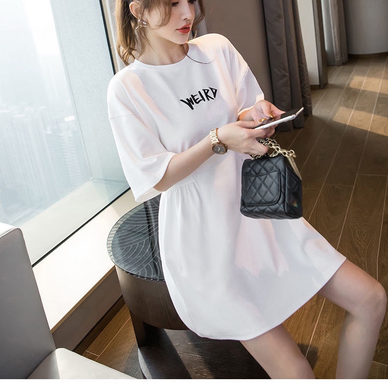 Đầm Dài Vừa Tay Ngắn Size Lớn C11051